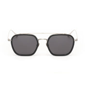 Gray Stainless Steel Sunglasses