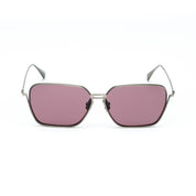 Gray Stainless Steel Sunglasses