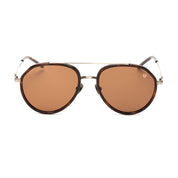 Brown Titanium Sunglasses