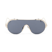 Gray Stainless Steel Sunglasses