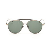 Gray Stainless Steel Sunglasses