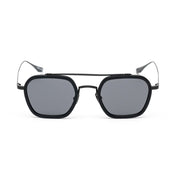 Black Stainless Steel Sunglasses