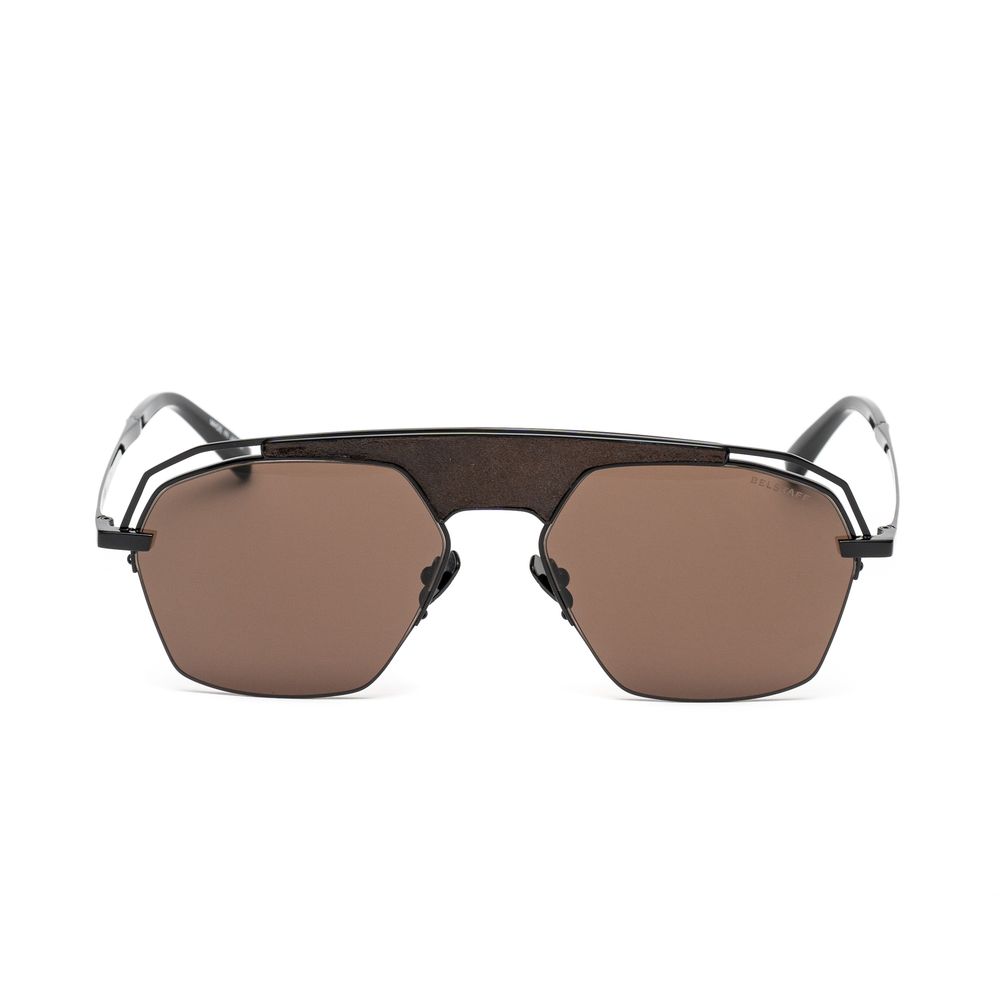 Brown Titanium Sunglasses