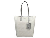 Vincent With Card Case Large Tote Purse Bag Silver
