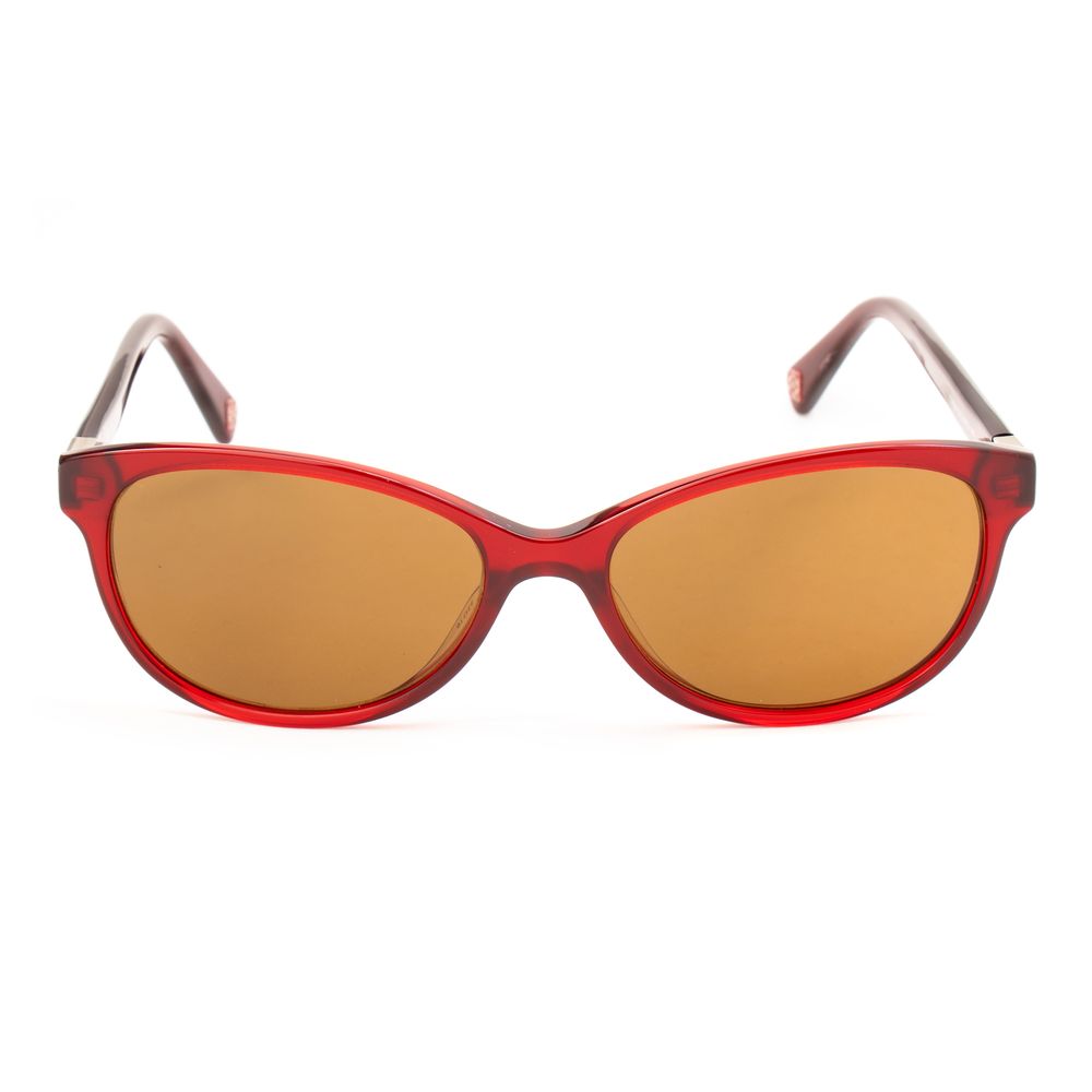 Red Acetate Sunglasses