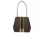 Medium Pratt Bucket Shoulder Bag Purse Brown