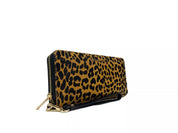 Jet Set Animal Print Continental Wristlet Wallet