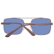 Brown Metal Sunglasses