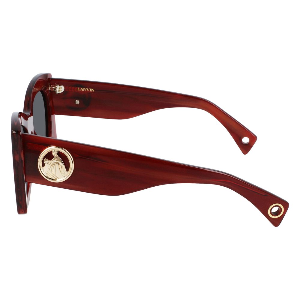 Red Acetate Sunglasses