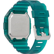 Green Resin Digital Watch