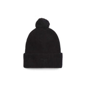 Black Alpaca Leather Caps Baseball Hat