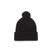 Black Alpaca Leather Caps Baseball Hat