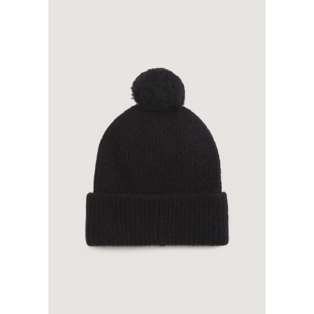 Black Alpaca Leather Caps Baseball Hat