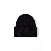 Black Alpaca Leather Caps Baseball Hat