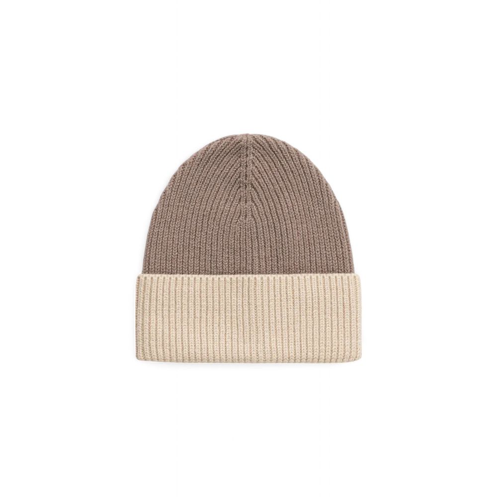 Beige Wool Caps Baseball Hat