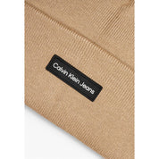 Beige Recycled Polyester Caps Baseball Hat