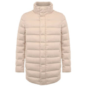 Beige Silk Jacket
