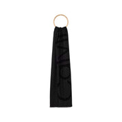 Black Marabou Scarf