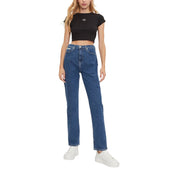 Blue Cotton Slim Fit Jean