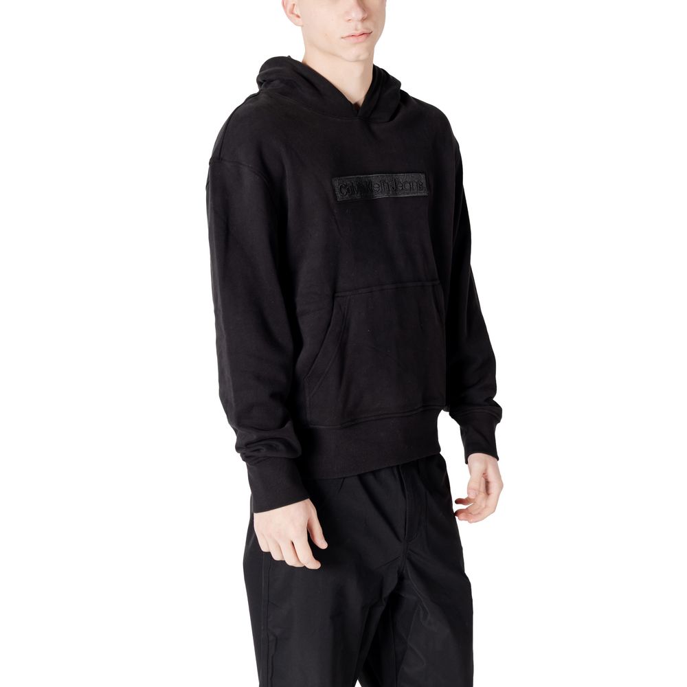 Black Cotton Hoody