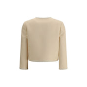Silk crepe Blazer