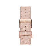 Multicolor Leather Dress Watch