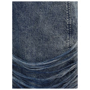 De-dra-short-fsg Mini Dress in denim