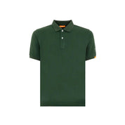 Green Cotton Polo Shirt
