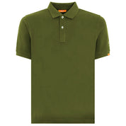Green Cotton Polo Shirt