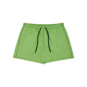Green Polyester Swim Shorts