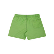 Green Polyester Swim Shorts