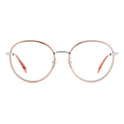 Orange Metal Glasses (Frames)