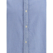 Light Blue Cotton Pattern Shirt