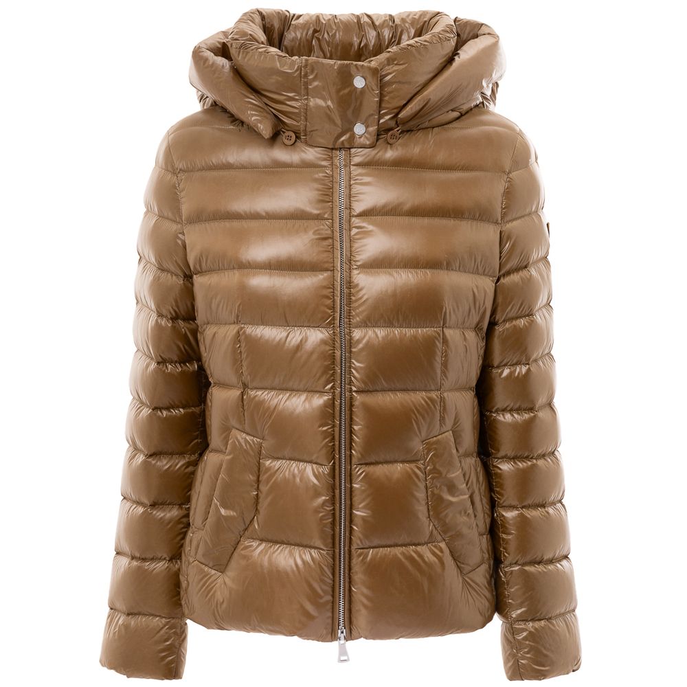 Bronze Polyamide Jackets And Coat
