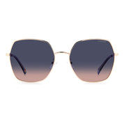 Bicolor Stainless Steel Sunglasses