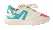 Multicolor Low Top Lace Up Women Sneakers Shoes