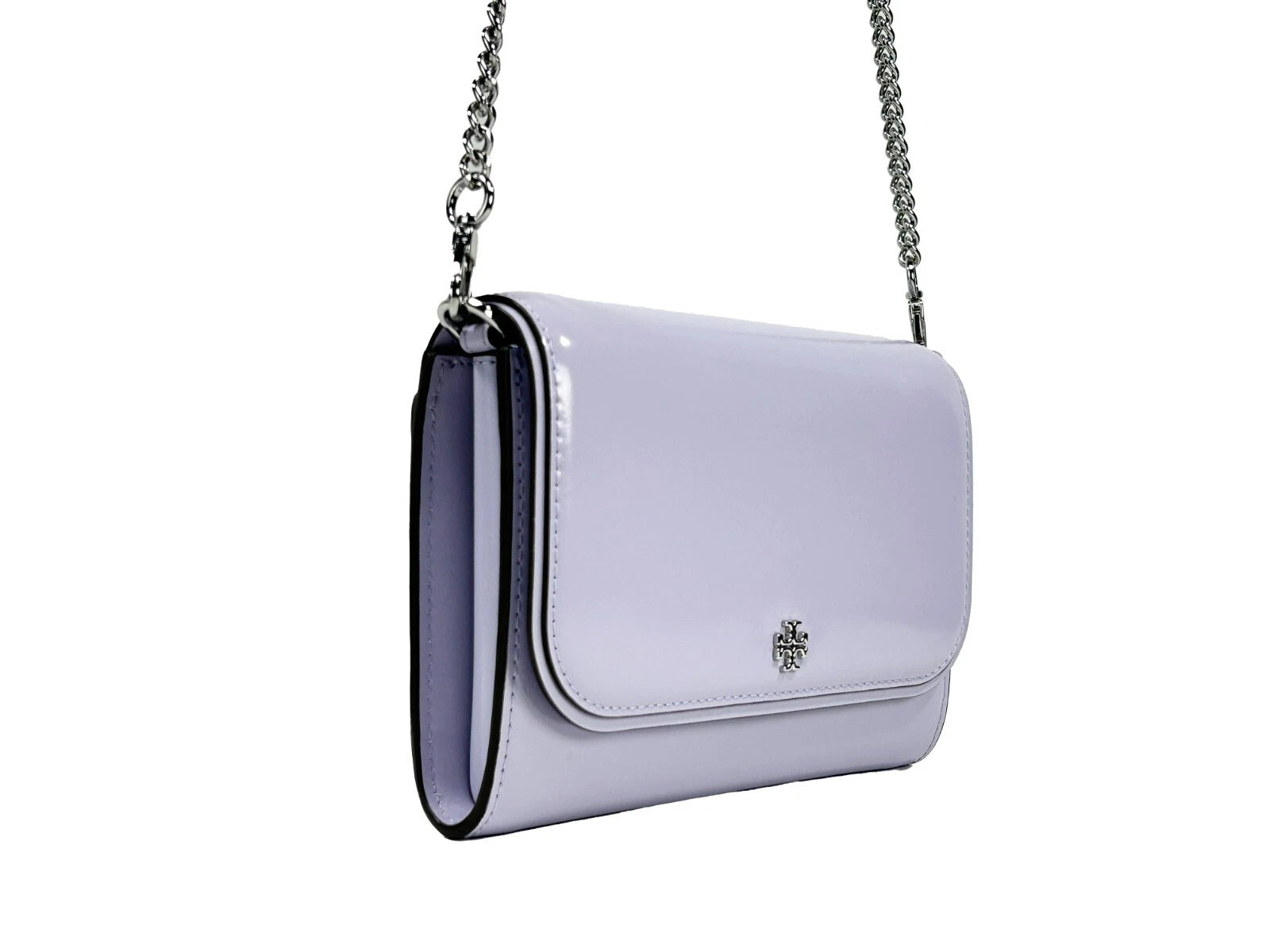 Patent Emerson Patent Chain Wallet Crossbody Bag