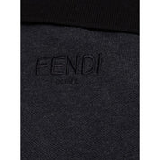 Black Cotton Polo Shirt