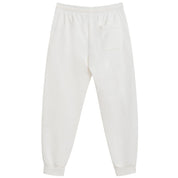 White Cotton Athletic Pant