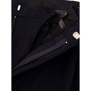 Black Wool Pant