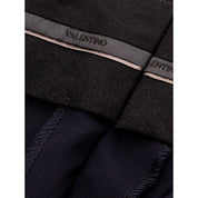 Black Wool Pant