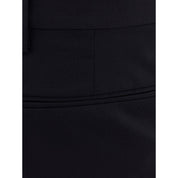 Black Wool Pant