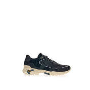 Black Suede Leather Sneaker