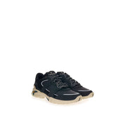Black Suede Leather Sneaker