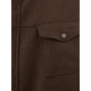 Elegant Wool Blue Jacket for Men
