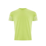 Sunny Yellow Cotton Tee For Stylish Men