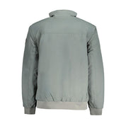 Green Polyamide Men Jacket