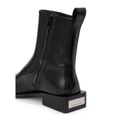 Black Leather Boot