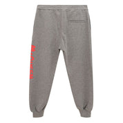 Chic Gray Cotton Blend Trousers