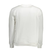 White Cotton Men Sweater